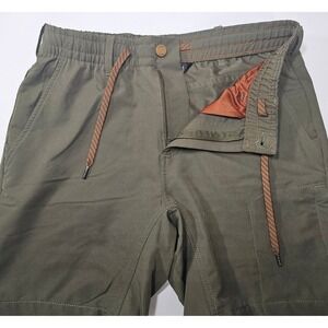 Wren Women Olive Green Hiking Outdoor Utility Short Size Small Stretch Mesh Line